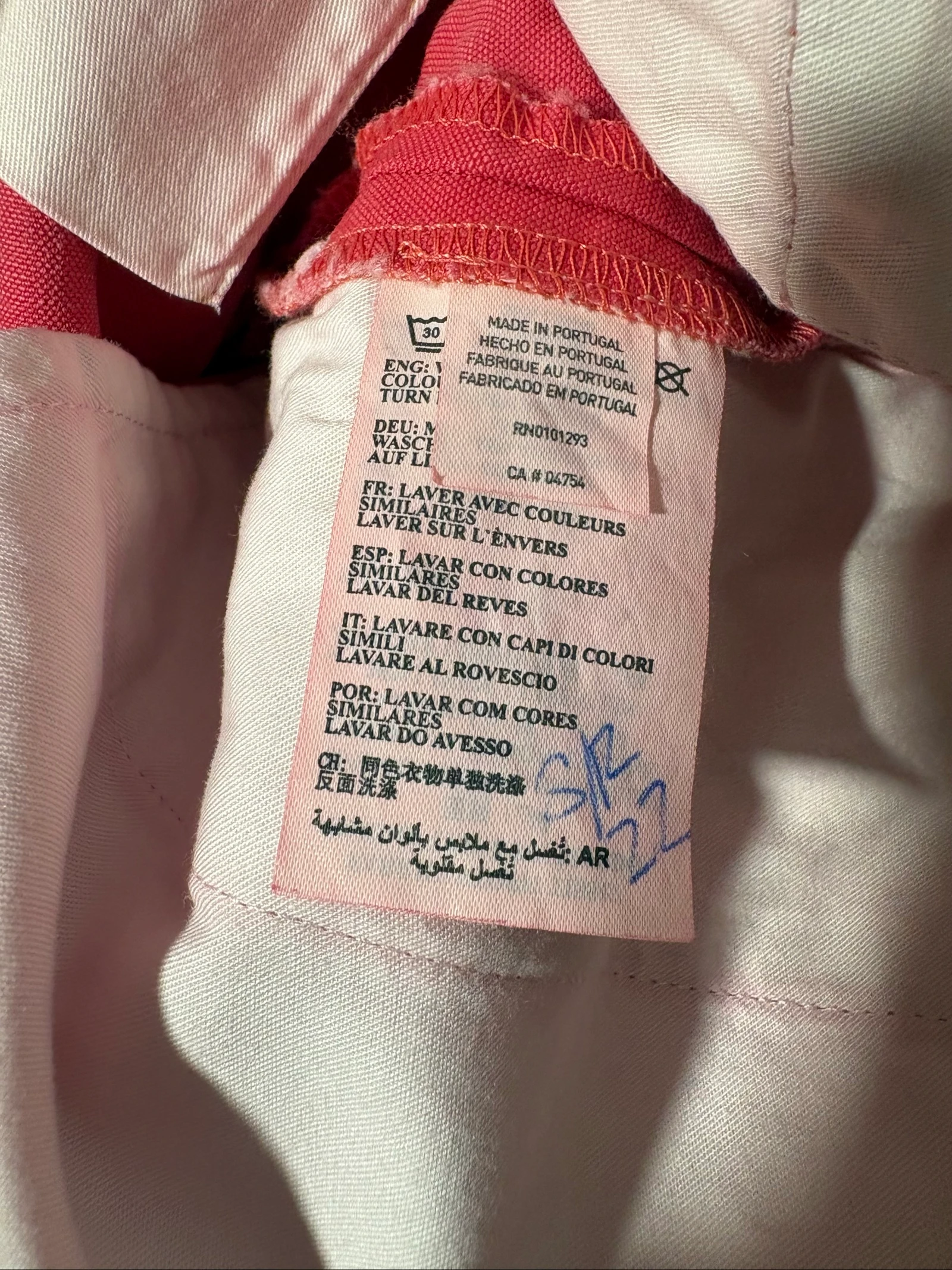 Pantalón chino Gant hombre coral rosa talla 54 L XL nuevo con etiqueta chino pant – photo 11